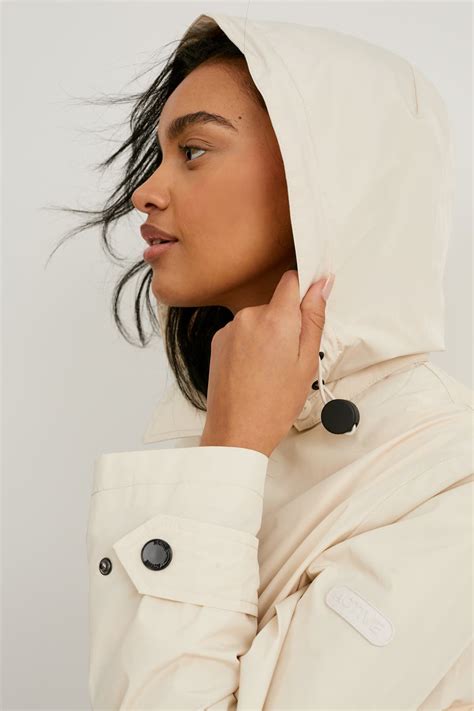 Trencz z kapturem - BIONIC-FINISH®ECO | C&A online | Waterproof trench ...