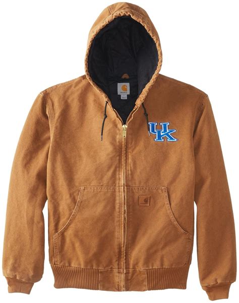 NCAA Kentucky Wildcats Men's Quilted Flannel Lined Sandstone Active ...