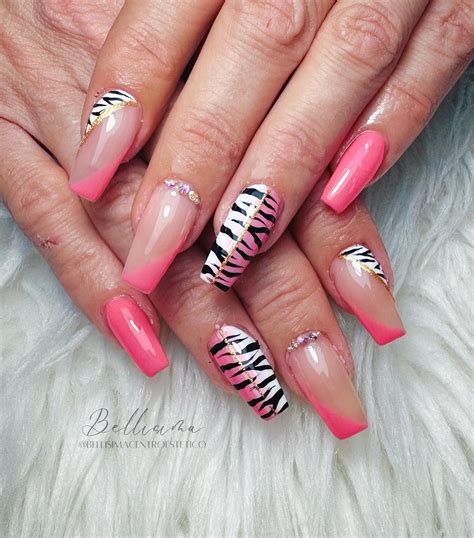 60+ Zebra Print Nail Designs You Need to Try This Month - Nail Designs ...