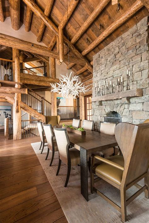 Rustic Cabin Dining Room Sets at Steve Stults blog