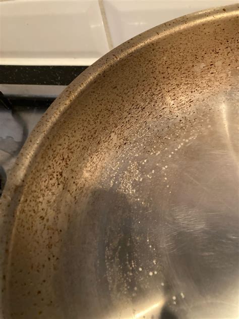 How do you clean stainless steel pan from burned fat? : r/Chefit