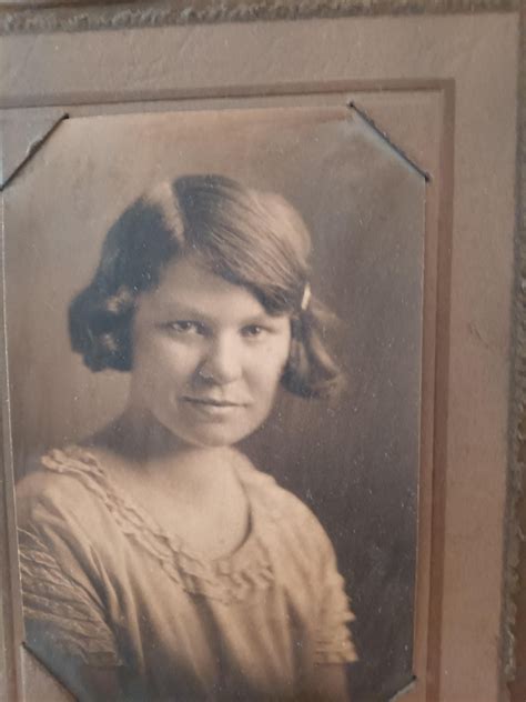 this is a pic of me and my maternal grandma. she was the daughter of ...