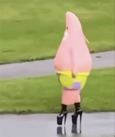 Patrick Star In Heels