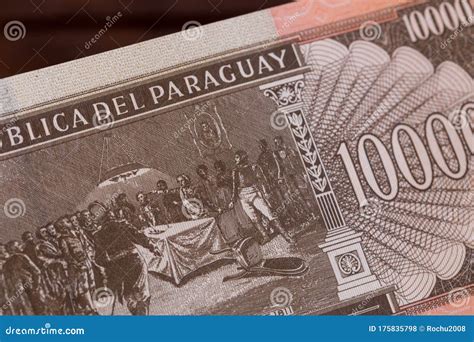 Paraguay Money, Guaranies Banknotes Stock Photo - Image of finance, note: 175835798