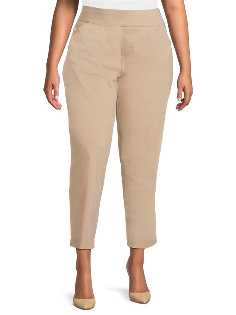 Just My Size by Hanes Women's Plus Millennium Slim Pants, Regular and ...
