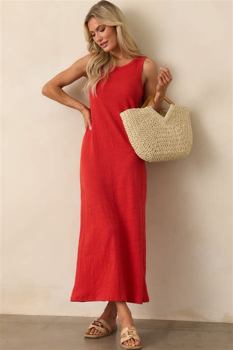 Midi Dresses for Women | Red Dress