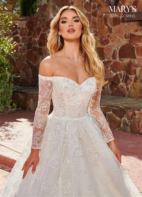 Off Shoulder Sweetheart Wedding Dress