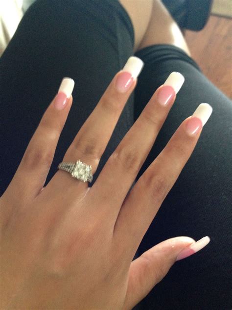 French Tip Nails Extra Long at Sandra Moody blog