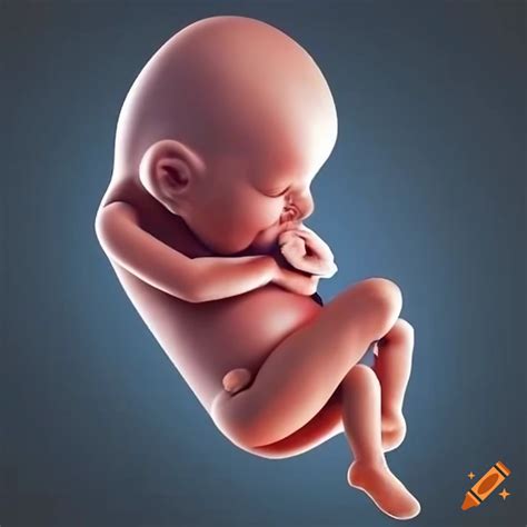 Image of fetal growth at 28 weeks on Craiyon