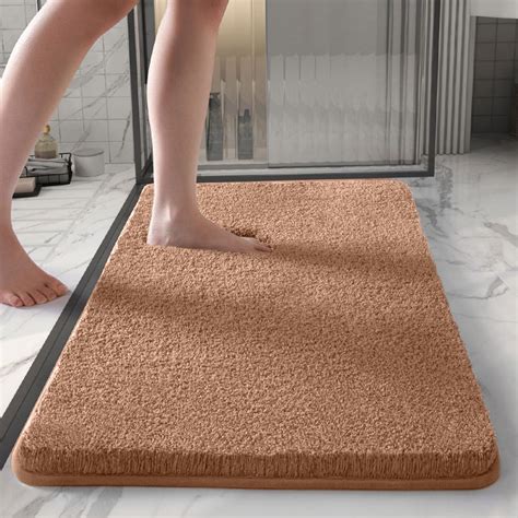 UttpKLBx Luxury Bathroom Rugs Absorbent Non Slip Bathroom Rug Bathroom ...
