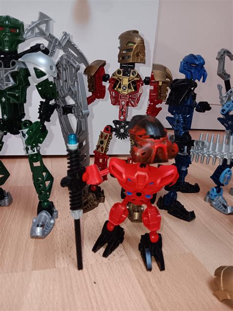 7 out of 11 Mangai complete : r/bioniclelego