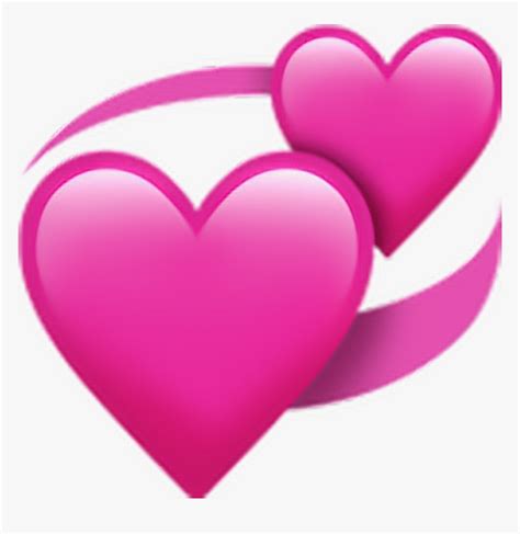 Iphone Heart Emoji Png Transparent Background - Transparent Background ...