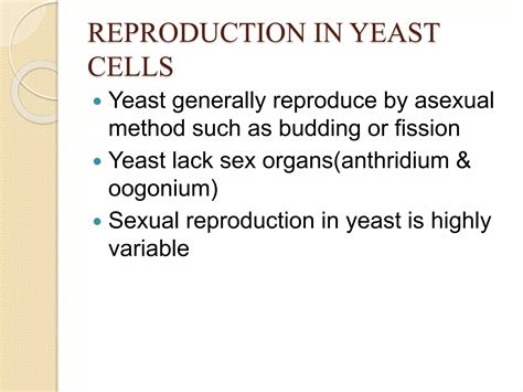 Yeast | PPTX - sex with yeast