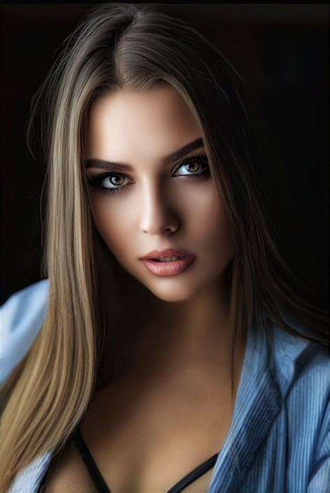 Hot Brunette Girl Ai