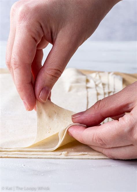 Homemade Gluten Free Filo Pastry (Phyllo Dough) - The Loopy Whisk