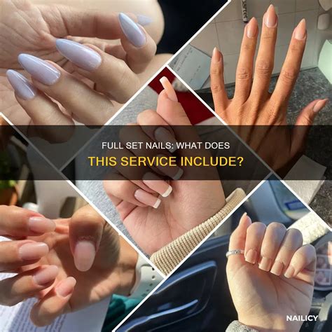 Full Set Nails: What Does This Service Include? | Nailicy