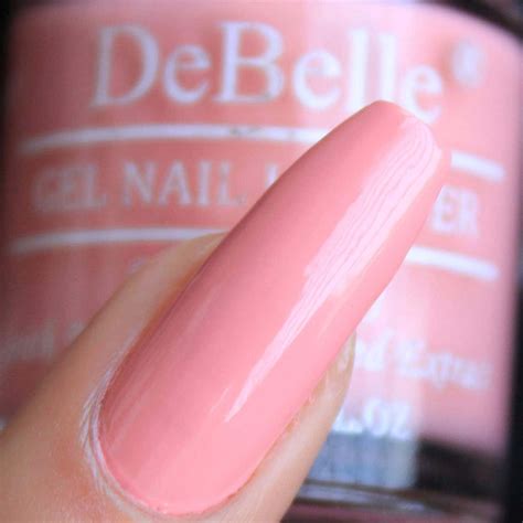 Buy DEBELLE GEL NAIL LACQUER APRICOT DEW PASTEL PINK NAIL POLISH-8ML ...
