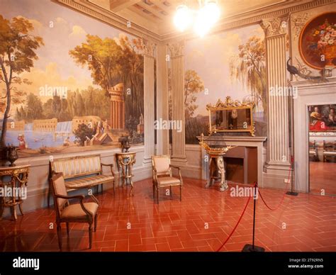 Italy, Tuscany, Florence district, Cerreto Guidi village, the Medici ...