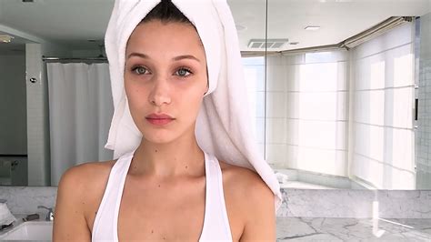 Watch Bella Hadid’s Jet-Lag Beauty Survival Guide | Beauty Secrets ...
