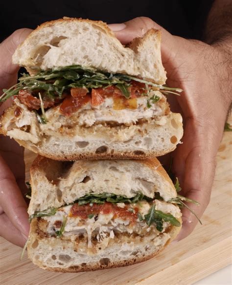 Italian Chicken Sandwich Recipe - The Joe Must Go On