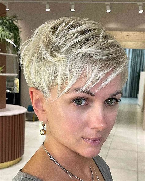 Choppy Layered Pixie Cut