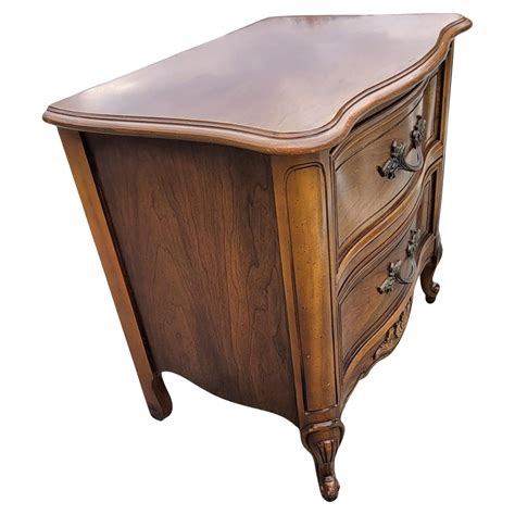 Dixie Provincial Style Bedside Chest of Drawers Nightstand For Sale at ...