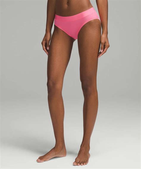 Lululemon UnderEase Mid-Rise Bikini Underwear *3 Pack - Sakura Pink ...