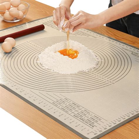 Amazon.com: Silicone Pastry Mat 34x26 Inch Nonstick Baking Mat Perfect ...