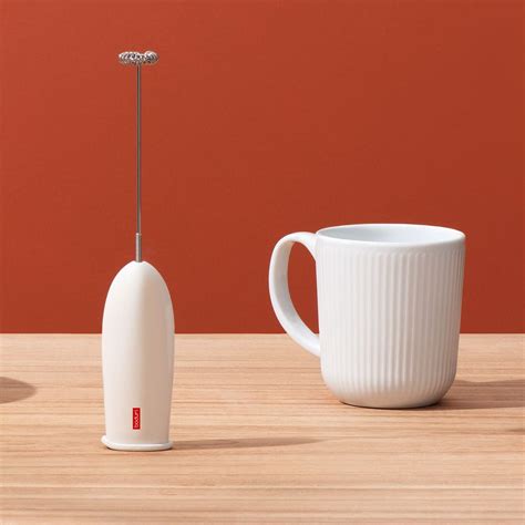 Bodum Schiuma Battery Operated Milk Frother White | Minimax