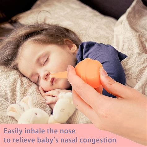 Fuyamp 3 Pcs Baby Nasal Aspirator Set - Nose Sucker & Mucus Remover for ...