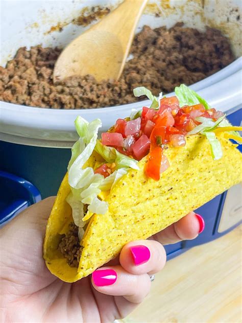 Easy Crock Pot Taco Meat