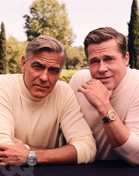 George Clooney and Brad Pitt Are Hollywood's BFFs | GQ