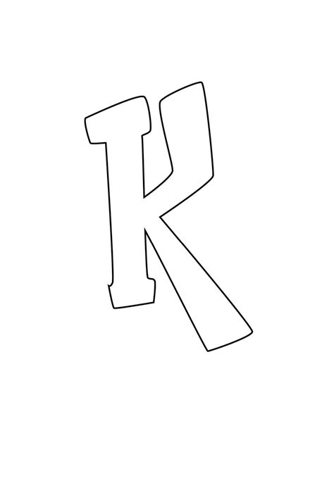 Letter K Printable