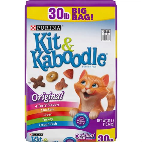 Purina Kit And Kaboodle Adult Dry Cat Food 30 Lb. | Pet Food & Treats ...
