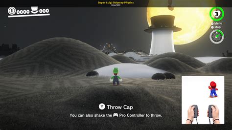 Super Luigi Odyssey Physics Mod for Super Mario Odyssey | SMO Mods