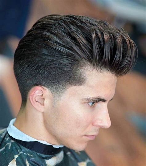 Classic Taper Haircut Side Part
