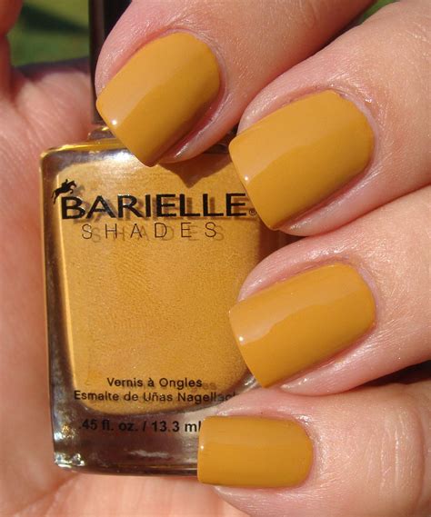 Barielle Style in Argyle Collection for Fall 2010 | Yellow nails, Nail ...