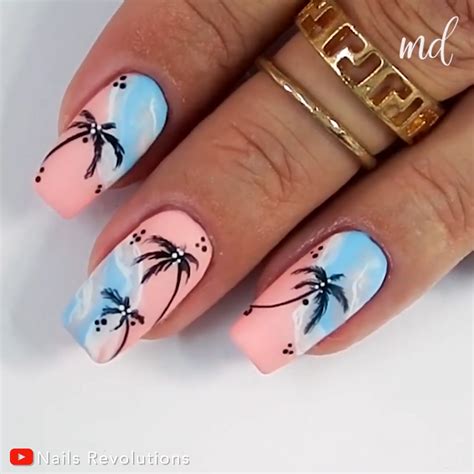 Summer nails design ocean beach nail art – Artofit