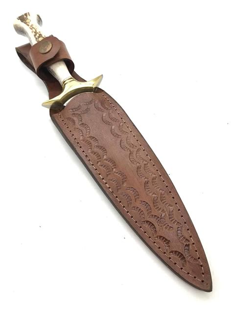 Handmade Hunting Knife Double Edged Knife (1)