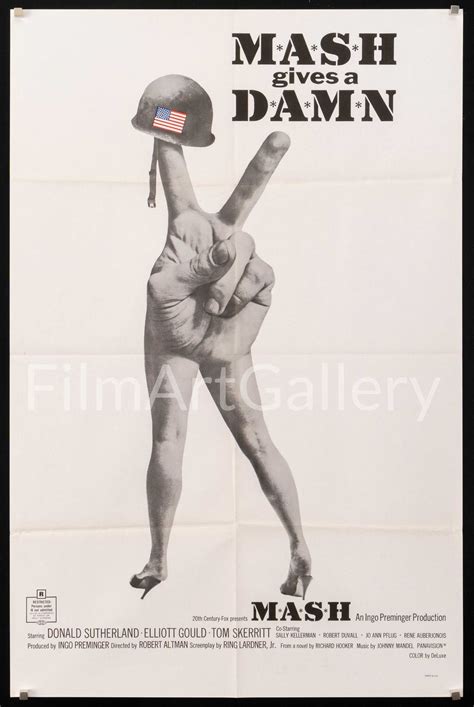 MASH Movie Poster 1970 1 Sheet (27x41)