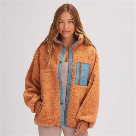 Basin and Range Mixed Fabric Sherpa Jacket - Women's - Women