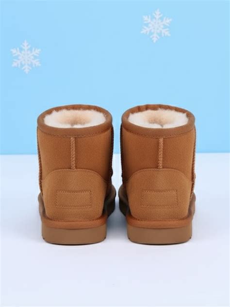 Let It Snow Fleece-Lined Snow Boots By Liv and Mia – Mia Belle Girls