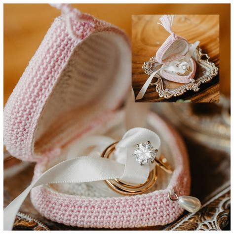 Crocheted bridal ring box...a hand-made treasure for her treasure of a ...