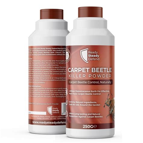 Carpet Beetle Killer Powder 250G - Effective Carpet Beetle Treatment ...