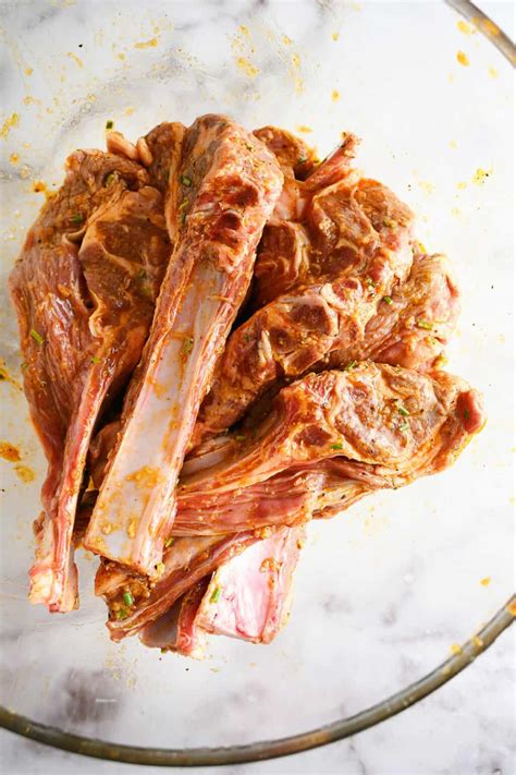 Marinated Lamb Chops