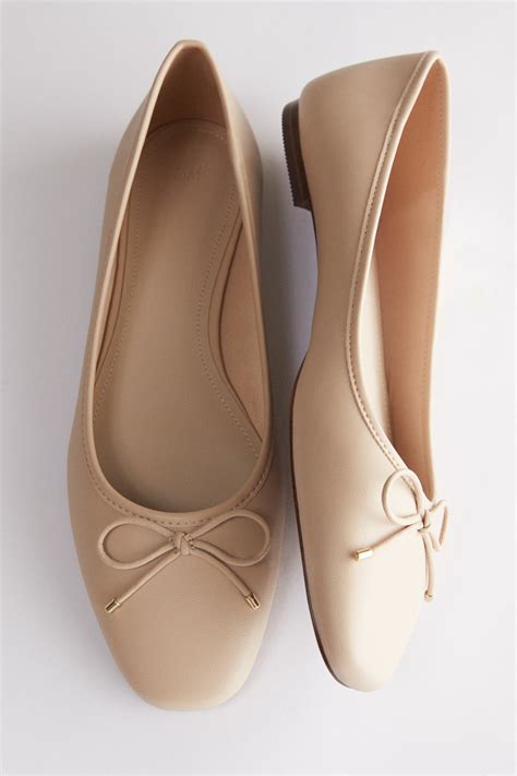 Ballet Flats - Light beige - Ladies | H&M US