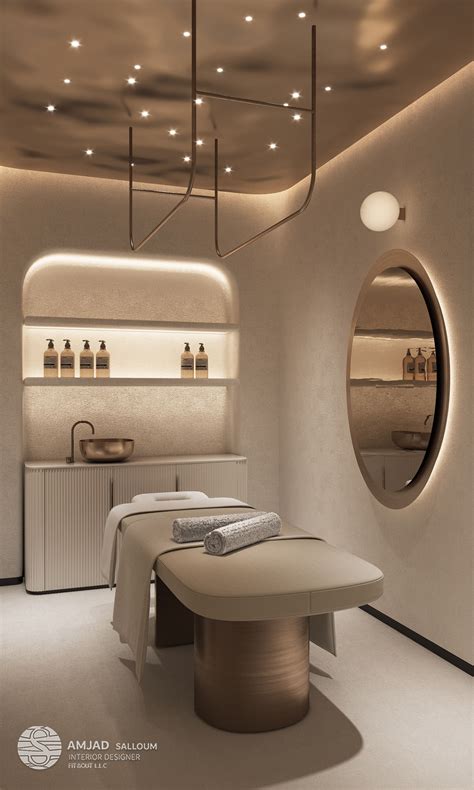 BEAUTY LOUNGE SPA DESIGN на Behance | Spa room decor, Spa interior ...