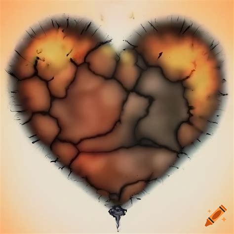 Detailed biopunk map representing affection and loss on Craiyon