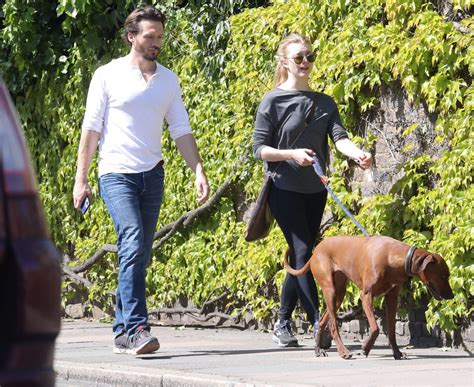 NATALIE DORMER and David Oakes Out with Their Dog in Richmond 04/24 ...
