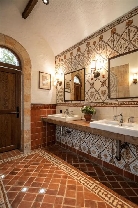 18+ Inspiring Terra Cotta Bathroom Ideas